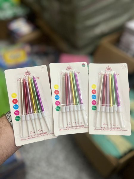 دزينة شمع Matte